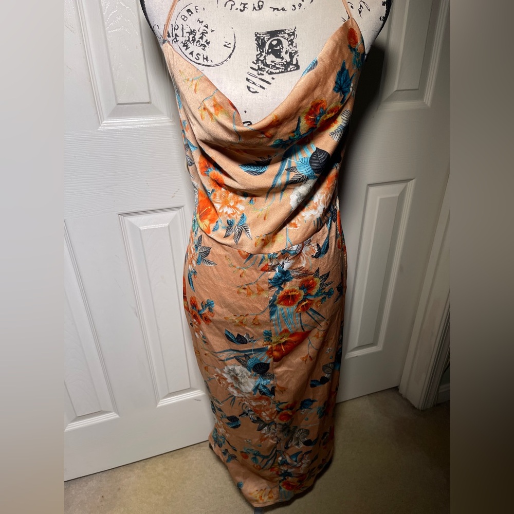 Brand New Without Tags BOOHOO Floral Strappy Dress Size 10